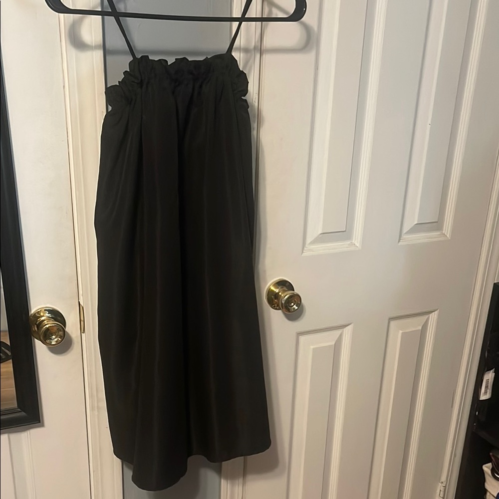 Elegant Black Midi Dress